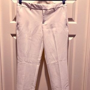 Banana Republic White Trouser Pants